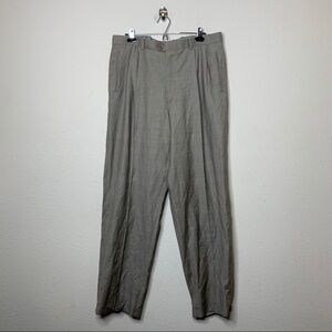 Chiavari Beige Wool Dress Trouser Pants